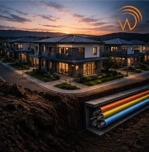 Estate and development fibre rollout